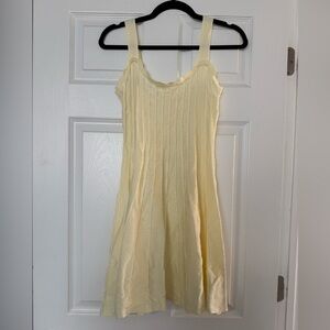 SHEIN Yellow Mini Dress